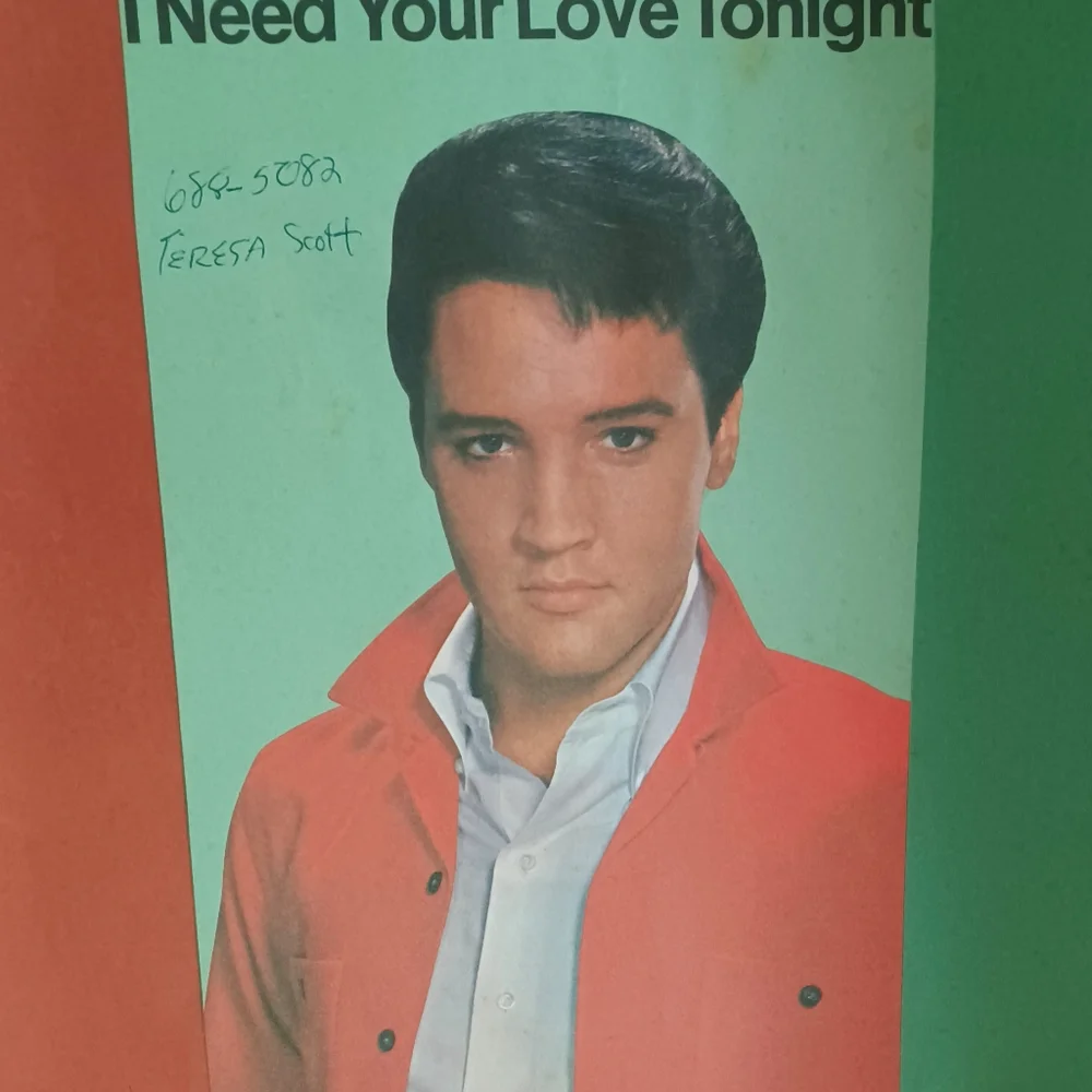VINTAGE ELVIS CALENDAR 1978-79 Authorized Collector's Edition
